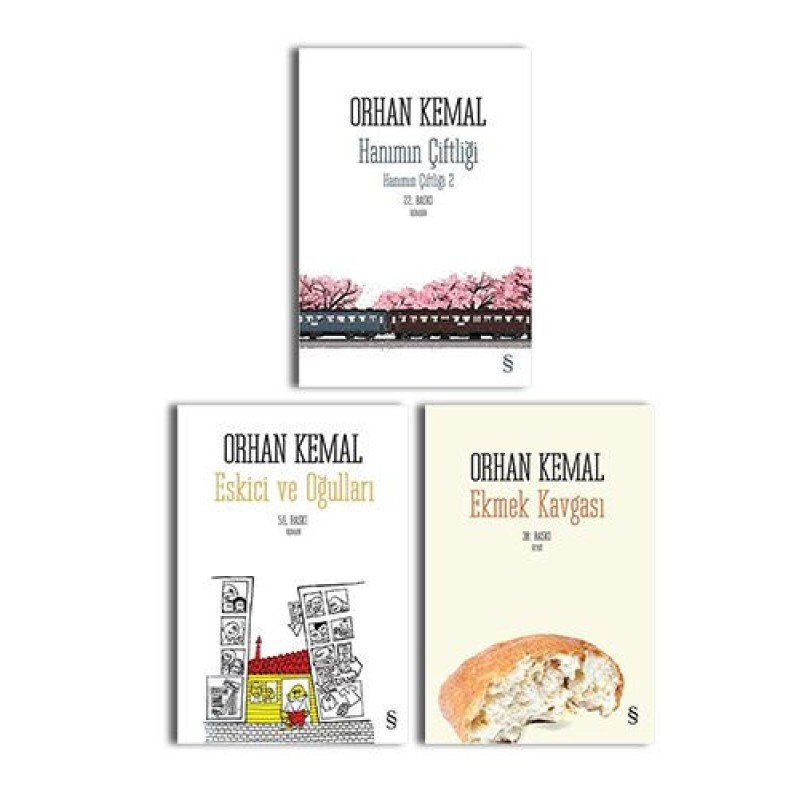 Orhan Kemal - 3 Kitap Takım Orhan Kemal - 3 Kitap Takım