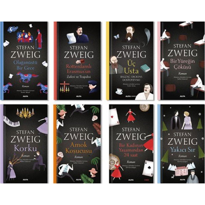 Stefan Zweig Seti (8 Kitap Takım) Stefan Zweig Seti (8 Kitap Takım)