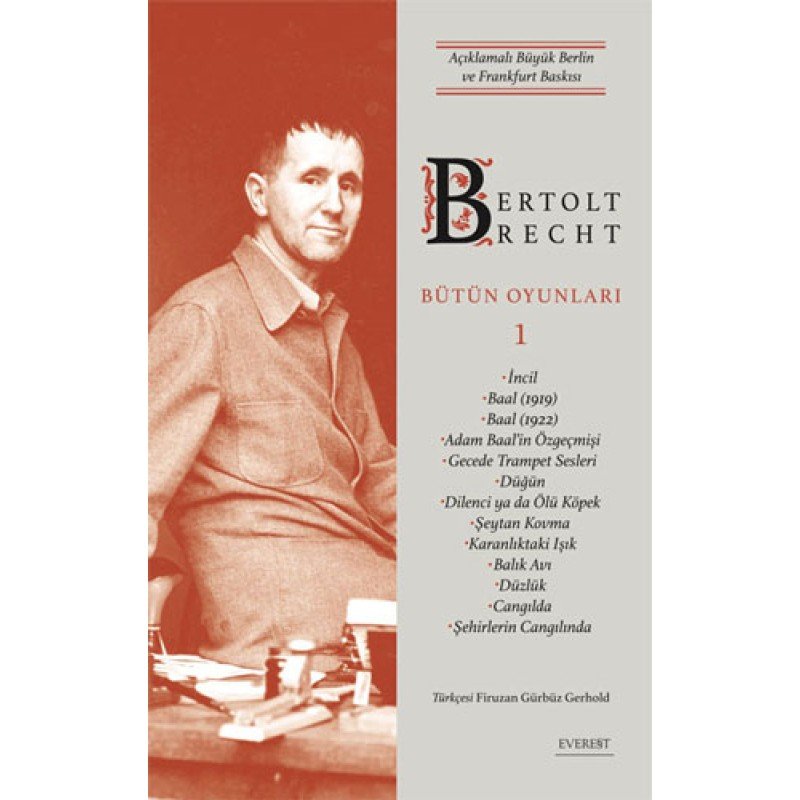 Bertolt Brecht - Bütün Oyunları 1 (Ciltli)